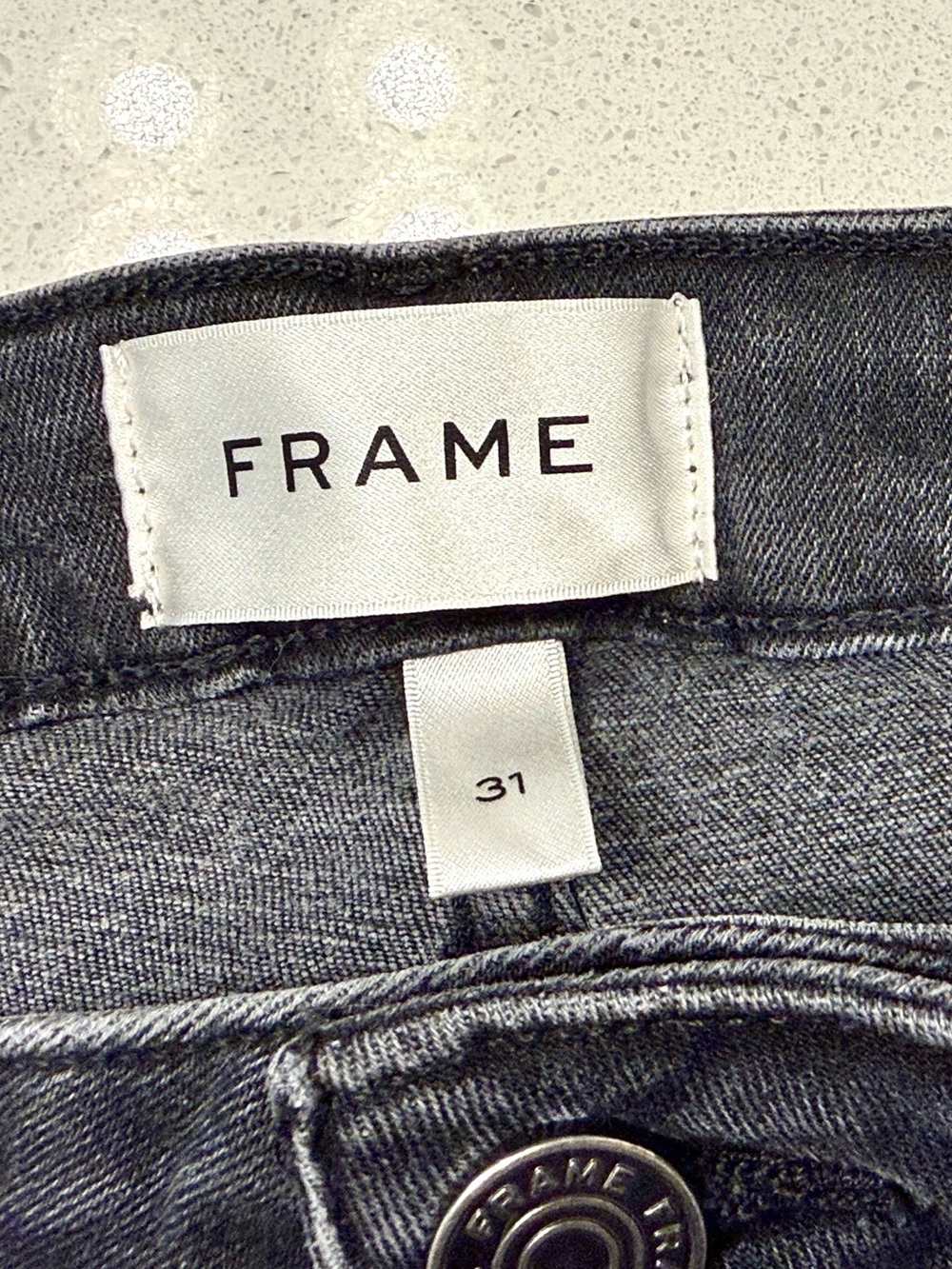 Frame Black Le Crop Mini Boot Jeans - Picture 4 of 6